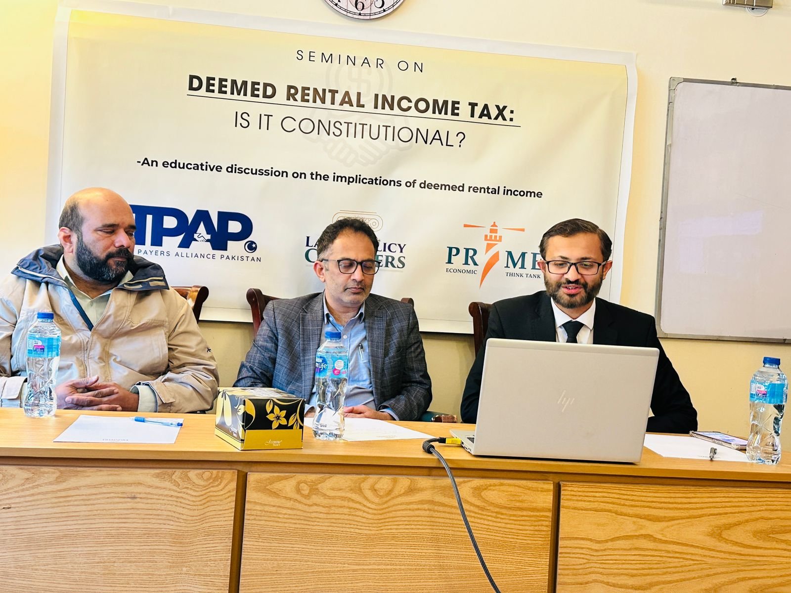 Speakers presenting at the TPAP seminar on deemed rental income tax